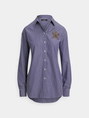 Bluzka Lauren Ralph Lauren niebieski