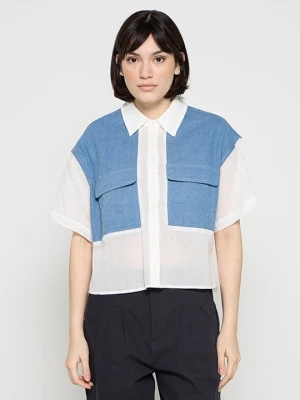 Bluzka Le Mont Saint Michel niebieski denim