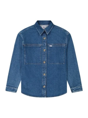 Bluzka Lee niebieski denim