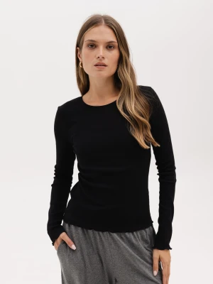 BLUZKA LILIA CZARNA L - Flawless