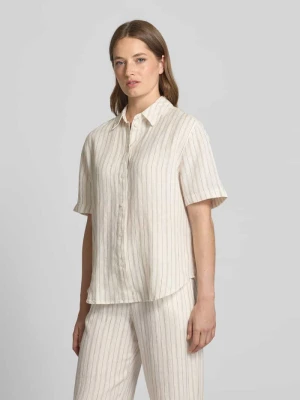 Bluzka lniana o kroju regular fit model ‘SALARIKAR’ Samsøe Samsøe