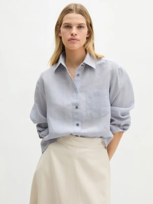Bluzka lniana regular Marc O'Polo