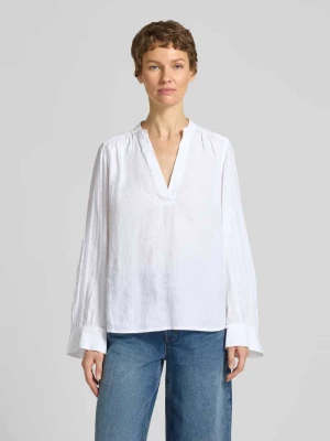 Bluzka lniana w kroju relaxed fit z czystego lnu Tommy Hilfiger