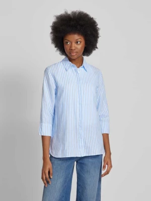 Bluzka lniana ze wzorem w paski model ‘STYLE.VICKI’ BRAX