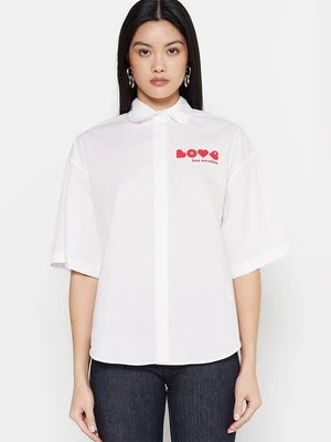 Bluzka LOVE MOSCHINO biały