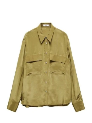 Bluzka Mango khaki