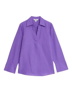 Bluzka Marks & Spencer fioletowy