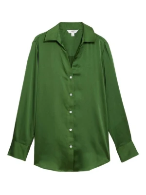 Bluzka Marks & Spencer zielony