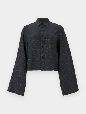 Bluzka MM6 Maison Margiela czarny