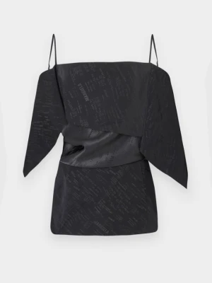 Bluzka MM6 Maison Margiela czarny