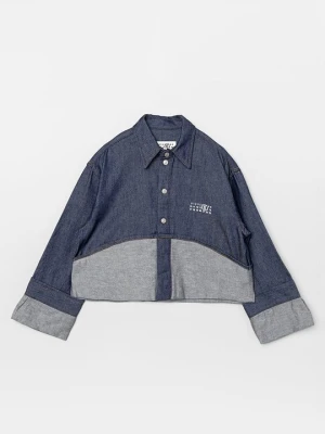 Bluzka MM6 Maison Margiela granatowy