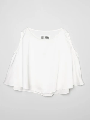 Bluzka MM6 Maison Margiela mleczny