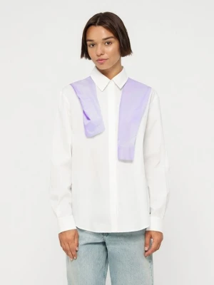 Bluzka MOSCHINO fioletowy