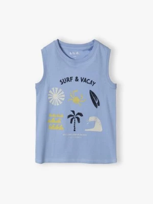 Bluzka na lato - niebieska Surf&Vacay - 5.10.15.