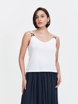 Bluzka na podwójnych ramiączkach Top Secret