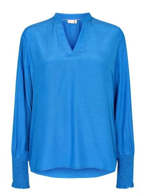 NÜMPH Bluzka "Nusofty" w kolorze niebieskim rozmiar: 34