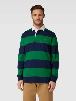 Bluzka o kroju classic fit z długim rękawem i wzorem w paski Polo Ralph Lauren