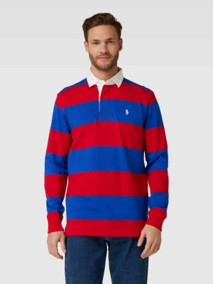 Bluzka o kroju classic fit z długim rękawem i wzorem w paski Polo Ralph Lauren