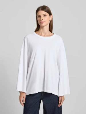 Zdjęcie produktu Bluzka o kroju oversized z długim rękawem i okrągłym dekoltem model ‘FIZVALLEY’ American vintage