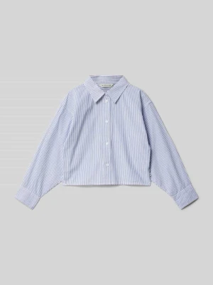 Bluzka o kroju oversized z długim rękawem z czystej bawełny Tom Tailor