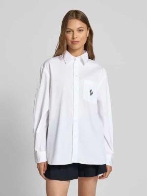 Bluzka o kroju oversized z kieszenią na piersi Polo Ralph Lauren