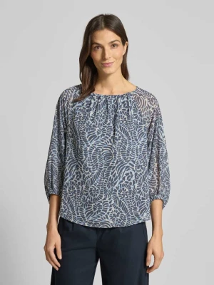 Bluzka o kroju oversized z rękawem o dł. 3/4 s.Oliver BLACK LABEL