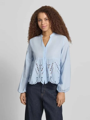 Bluzka o kroju regular fit z czystej bawełny model 'DEWINA' Only