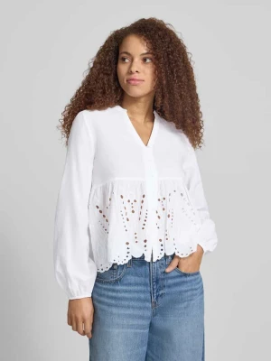 Bluzka o kroju regular fit z czystej bawełny model 'DEWINA' Only