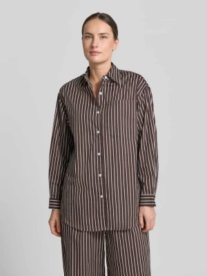 bluzka o kroju regular fit z czystej bawełny model 'MAVIE' VILLA SOPHIE