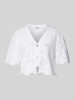 Bluzka o kroju regular fit z czystej bawełny model 'MIFFY' Only