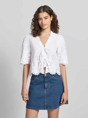 Bluzka o kroju regular fit z czystej bawełny model 'MIFFY' Only