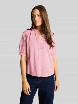 bluzka o kroju regular fit z czystej bawełny Tom Tailor