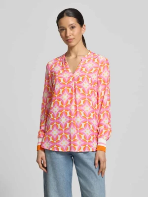 Bluzka o kroju regular fit z czystej wiskozy Emily Van den Bergh