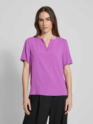 Bluzka o kroju regular fit z dekoltem w serek Christian Berg Woman