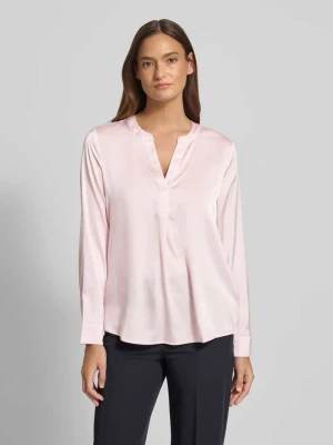 Bluzka o kroju regular fit z dekoltem w serek Christian Berg Woman Selection
