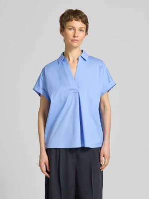 Bluzka o kroju regular fit z dekoltem w serek model 'Basilia' Joop!