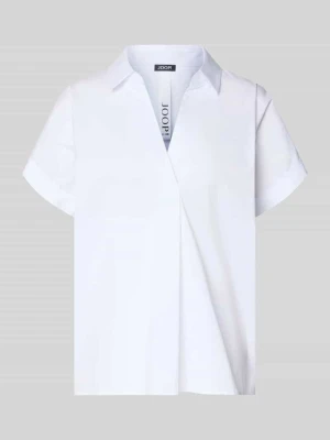 Bluzka o kroju regular fit z dekoltem w serek model 'Basilia' Joop!
