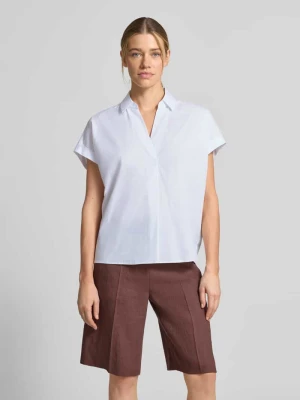 Bluzka o kroju regular fit z dekoltem w serek model 'Basilia' Joop!