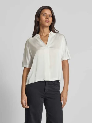 Bluzka o kroju regular fit z dekoltem w serek model ‘Kelucy’ someday