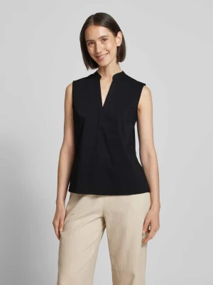 Bluzka o kroju regular fit z dekoltem w serek MORE & MORE