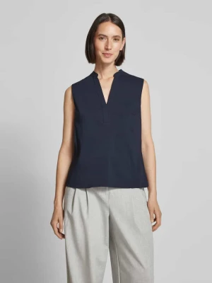 Bluzka o kroju regular fit z dekoltem w serek MORE & MORE
