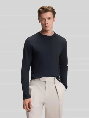 Bluzka o kroju regular fit z długim rękawem z czystej bawełny model ‘TOWNLEY 7’ – BECKHAM x BOSS