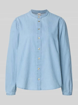 Bluzka o kroju regular fit z efektem denimu model ‘Valeria’ BRAX