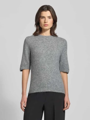 Bluzka o kroju regular fit z efektem dzianiny model ‘Omea’ b.Young