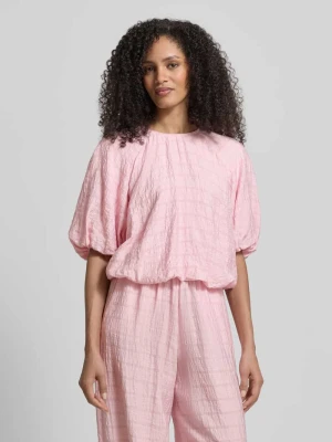 Bluzka o kroju regular fit z fakturowanym wzorem Jake*s Casual