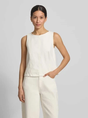 Bluzka o kroju regular fit z fakturowanym wzorem model 'Dexter' MSCH Copenhagen