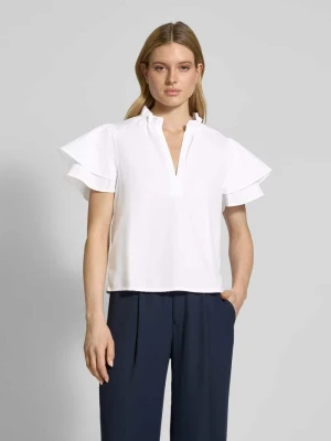 Bluzka o kroju regular fit z falbanami Rich & Royal
