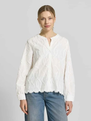 Bluzka o kroju regular fit z haftami Betty Barclay