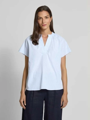 Bluzka o kroju regular fit z kołnierzem z lamówką Rich & Royal