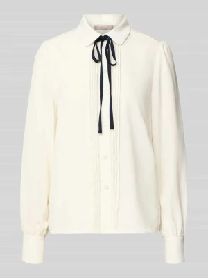 Bluzka o kroju regular fit z kołnierzykiem bebe Christian Berg Woman Selection